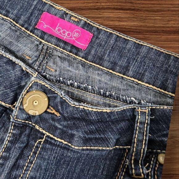 Loop 18 Denim Straight Leg Stretch Jeans Plus Size - Picture 5 of 6